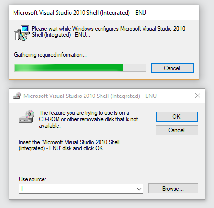 visual studio 2010 shell isolated download